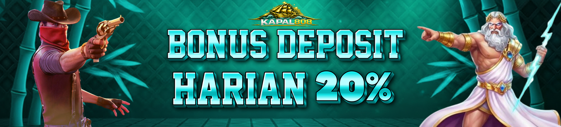 BONUS DEPOSIT HARIAN 20%